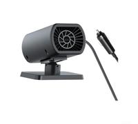 Dégivreur Pare-brise 12V pour chauffage Compact ABS Dégivreur | Montée en température rapide, 150W pour puissance, pour idéal hiver glacial, sécurité conduite améliorée