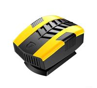 Dégivreur portable 12 V pour chauffage et refroidissement de voiture 150 W pour véhicules, flux d'air réglable et fusible de sécurité intégré pour un retrait efficace du gel et un refroidissement