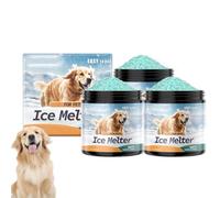 Déglaçant Sans Danger Pour Les Animaux Domestiques - Sel De Deneigement Vert Déglaçage, Fondant À Glace Au Sel D'allée, Sél De Neige Fondant À Glace Des Animaux, Pour Le Déneigement Et Le (3)