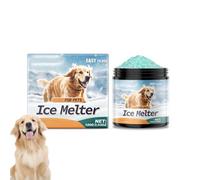 Déglaçant Sans Danger Pour Les Animaux Domestiques - Sel De Deneigement Vert Déglaçage, Fondant À Glace Au Sel D'allée, Sél De Neige Fondant À Glace Des Animaux, Pour Le Déneigement Et Le (1)