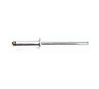 DEGOMETAL - 100 Rivets aveugles standards Alu/Acier Tête Ronde Standard 3.2X12-103 132 121