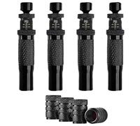 Dégonfleurs De Pneus À Air - Valve De Dégonflage Automatique En Laiton Robuste | Outil Portable De Dégonflage Rapide Pour Voiture, 4x4, & Moto | Kit Multifonctionnel Pour Pression De Pneus