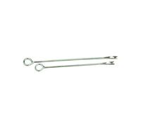 Dégorgeoir WaterQueen Métal 14cm (x2) Blanc 14 cm