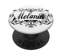Dégoulinant de mélanine Native African Heritage Noir Conçu PopSockets PopGrip Adhésif