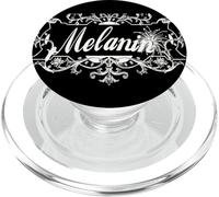 Dégoulinant de mélanine Native African Heritage White Conçu PopSockets PopGrip pour MagSafe