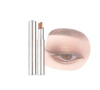 Dégradé imperméable Shimmer Eye-Shadow 3 Tone Stick,Stick de fard à paupières triple couleur Waterproof Shimmer Gradient,Maquillage des yeux sans effort (01#Coffee)