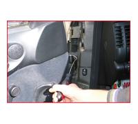 Dégrafeur de clips tête large et courbée - 8 mm P. 20 mm KS TOOLS - 911.8193