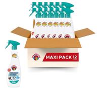 Degraissant Anti-Odeurs Universel,Nouvelle Technologie Exclusive,Action Instantanée,Efficace sur les Mauvaises Odeurs,12 x 600 ml