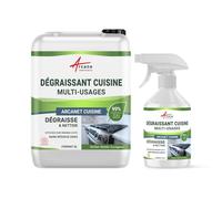 Dégraissant Cuisine Écologique - 99% Origine Naturelle Certifié Ecocert - Nettoyant Graisses Tenaces Multi-Surfaces - ARCANET - 5 L + recharge 500 ml vide - ARCANE INDUSTRIES