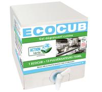 Dégraissant cuisine HACCP en gel Action Verte Ecocub 10 L