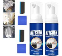 Dégraissant et nettoyant moussant pour cuisine - Multi-usage - Pour cuisine, salle de bain, voiture