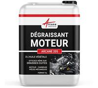 Dégraissant moteur et graisses épaisses, cambouis, molykote, ester, méthyliquede colza, dégraissant, moteurs - 5 L - ARCANE INDUSTRIES