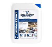 Dégraissant Multi-Usages Maison 5L - Nettoyant Puissant Toutes Surfaces - Sols, Meubles, Vitres, Cuisine - Fabriqué en France