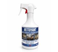 Dégraissant Plancha & BBQ 500 ml Spray - Gel Ultra Puissant - Nettoyant Four, Hotte & Grill - Graisses Brûlées - Usage Professionnel