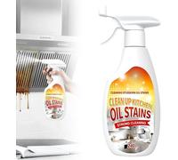 Dégraissant puissant, nettoyant citronné et détergent pour huiles, dégraissant ménager multi-usages, détachant pour four et placards