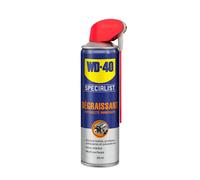 WD-40 Specialist • Dégraissant • Spray Double Position • Efficacité Immédiate • Sans résidu • Dissout graisse, huiles et salissures diverses • Réduit l’usure • 500 ML