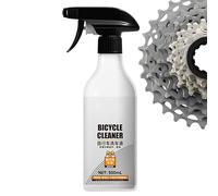 Dégraissant Vélo,Spray De Nettoyage Vélo | 500 ml Agent Entretien Transmission Dérailleur Enlèvement Rouille Taches,Pour VTT Cyclisme sur Route Saletés Boue Graisse