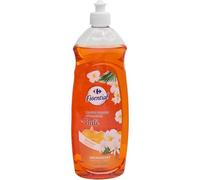 Dégraisse efficacement vos assiettes au quotidien avec CARREFOUR ESSENTIAL, liquide vaisselle parfum Bali, format 750 mL - Lot de 4
