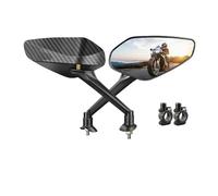 Degré Rotatif Rétroviseurs Latéraux pour Moto pour Africa Twin CRF1100, CRF1100L, AfricaTwin LNC750S. Offre Une Vision Claire. Rétroviseur de Moto(Couleur 2)