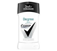 Degree Men - Déodorant anti-transpirant ultra transparent - Protection 48 heures contre la transpiration et les odeurs - Noir/blanc - Avec technologie MotionSense - 76,5 g