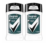 Degree Men UltraClear Antiperspirant Protects from Deodorant Stains Black + White Mens Deodorant 2.7 oz, 2 Count