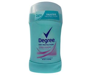 Degree W-BB-1380 Sheer Powder Invisible Solid Body Responsive Deodorant - 1.6 oz - Deodorant Powder by Degree