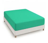 Degrees Home Collection - Drap-Housse 160x190 cm en Microfibre Douce - pour Matelas Jusqu’à 33 cm - Certifié Oeko-TEX - Vert
