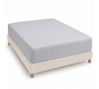 Degrees Home Collection - Drap-Housse 90x200 cm en Microfibre Douce - pour Matelas Jusqu’à 33 cm - Certifié Oeko-TEX - Gris