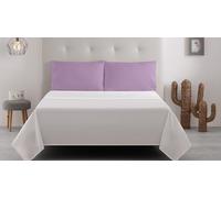 Degrees Home Collection - Lot de 2 Taies d’Oreiller 50x80 cm, Housses d’Oreiller en Microfibre, Respirantes, Lavables, Touché Doux et Confortable, Lilas