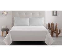 Degrees Home Collection - Lot de 2 Taies d’Oreiller 50x80 cm, Housses d’Oreiller en Microfibre, Respirantes, Lavables, Touché Doux et Confortable, Blanc