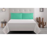 Degrees home Collection - Lot de 2 Taies d’Oreiller 50x80 cm, Housses d’Oreiller en Microfibre, Respirantes, Lavables, Touché Doux et Confortable, Vert