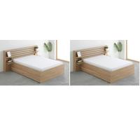 Degrees Home - Couvre-Matelas - Protège-Matelas - Housse imperméable Matelas - Bande réglable - Anti-acariens - Lavable - Lit de 80 (Lot de 2)