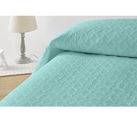 Degrees home Liso - Couvre-lit boutis Doux avec Finition élégante, idéal pour Toutes Saisons, Multi-Usage - 200×260 cm Vert