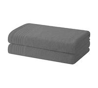 Degrees home - Lot de 2 Serviettes de Bain ou de Douche - Ensemble de Serviettes - 100% Coton - 480g/m2-130x65 cm - Tableau