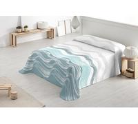 Degrees home - Paraiso - Couvre-lit boutis pour lit de 180 cm, Printemps, été, 270 x 260 cm, Vert