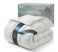 Degrees of Comfort Couette Duvet 155x220cm 90% Duvet 10% Plumes Couette Hiver, Housse en 100% Coton, adaptée aux Personnes allergiques, Oeko-Tex Standard 100