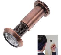 Degrés Oeil De Chat Sécurité Corniere Angle Degrés Grand Angle Lentille Porte De Meuble Miroir De Porte Observateur De Zinc