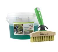 dégrisant Gel Puissance 2.5L et Brosse de Nettoyage pour terrasse