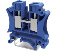 Degson PC10-01P-12-00AH-1 Borne de passage 10.2 mm raccord à vis bleu