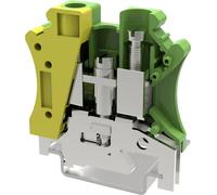 Degson PC10-PE-01P-1Y-00AH-1 Borne pour conducteur de protection 10.2 mm raccord à vis jaune, vert
