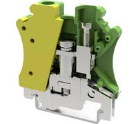 Degson PC6-PE-01P-1Y-00AH-1 Borne pour conducteur de protection 8.2 mm raccord à vis jaune, vert