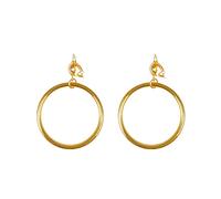 DEGUISE TOI - 2 Boucles d'oreilles dorées Pirate Adulte - Boucles d'oreilles