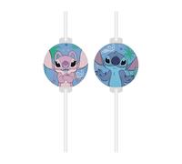 Procos Pailles Stitch – 4 pailles avec médaillon en papier