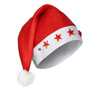 DEGUISE TOI - Bonnet Lumineux Père Noël - Bonnet - Taille Unique - Rouge - Accessoires pour déguisement - - - Noel