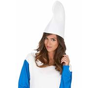 DEGUISE TOI - Bonnet lutin blanc adulte - Chapeau - Taille Unique - Blanc - Accessoires pour déguisement - Polyester - -