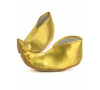 Deguisetoi Chaussures Sultan dorées – Taille unique – 100% polyester – Carnaval