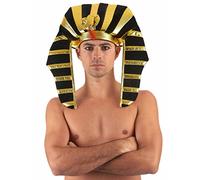 DEGUISE TOI - Coiffe pharaon égyptien adulte - Coiffe - Taille Unique - Vert - Accessoires pour déguisement - 100% Polyester - -