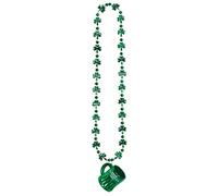 DEGUISE TOI - Collier Chope St Patrick - 1 Collier chope - Taille Unique - Vert - Accessoires pour déguisement - Plastique - -