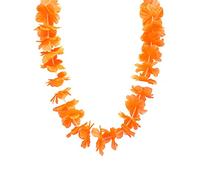 DEGUISE TOI - Collier hawaï orange - Collier - Taille Unique - Orange - Accessoires pour déguisement - - - Carnaval