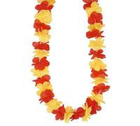 DEGUISE TOI - Collier supporter Espagne adulte - Collier - Taille Unique - Rouge - Accessoires pour déguisement - - - Carnaval
